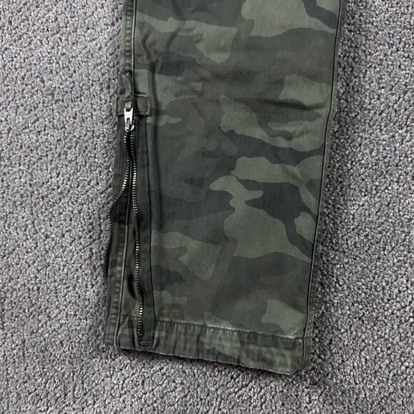Abercrombie & Fitch Camo Cargo Pants Men's 36 x 32 Rustin Athletic Slim Military - Picture 6 of 14